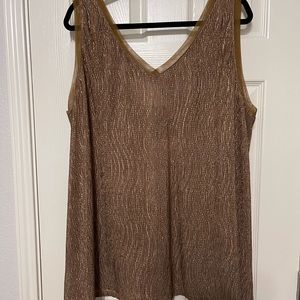 Elegant Gold tank top